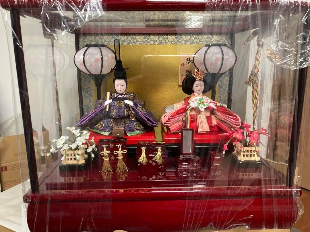 雛人形セット 伝統的な飾り付き 雛人形15人飾り 伝統的なひな人形セット